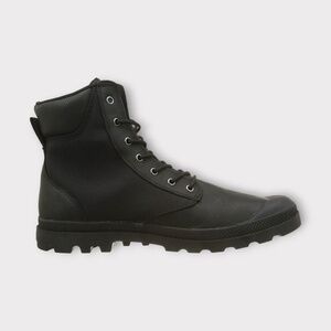 Unisex Palladium Pampa Sport Cuff WPN Boot. Black 73234-001